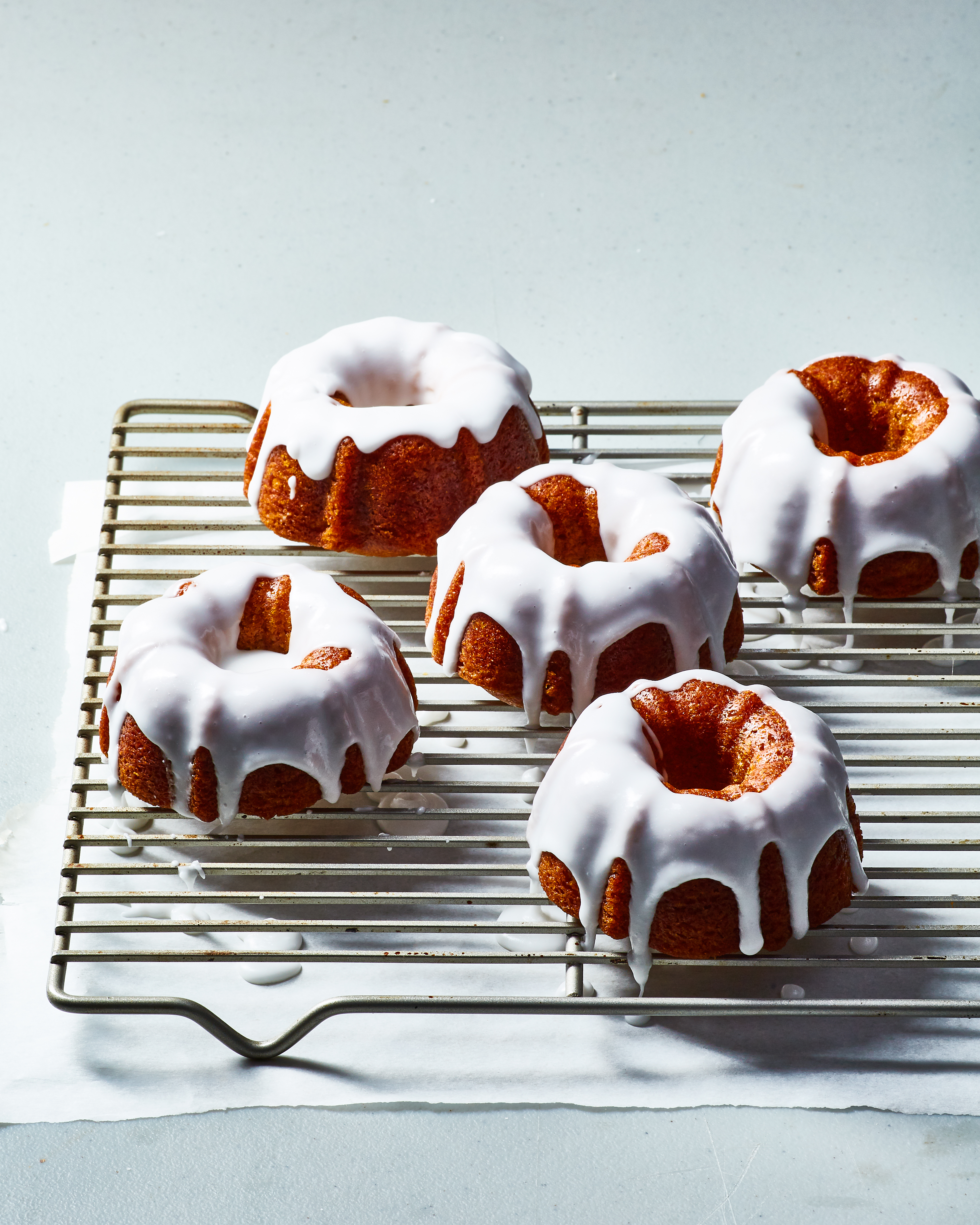 Mini Bundt Cake Pan Pumpkins